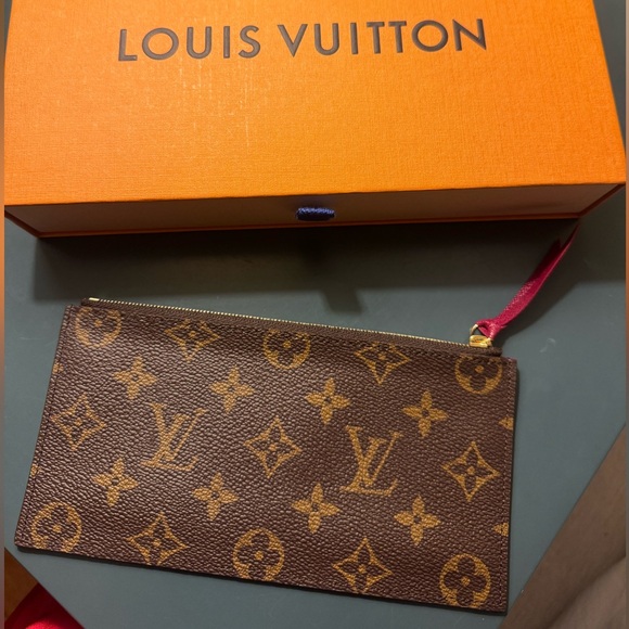 Louis Vuitton Classic Monogram Zip Pouch - Picture 2 of 4